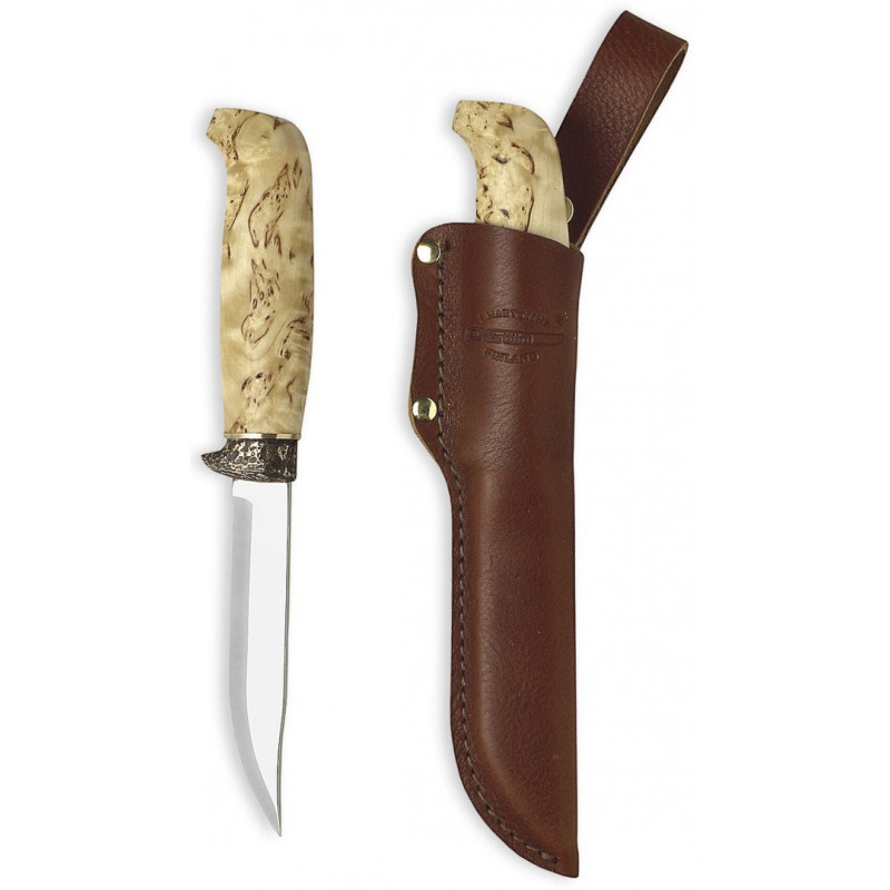 Marttiini peilis Lynx knife 134, finger guard (bronze) 