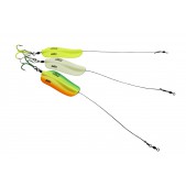 66120 Blizgė Madcat A-Static Inline Spoon 3/0 125g S Fluo Yellow Uv