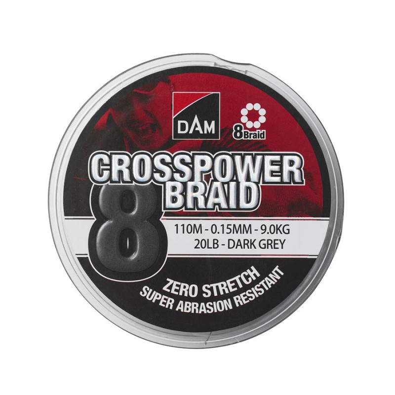 Pintas valas D.A.M. CrossPower 8-Braid
