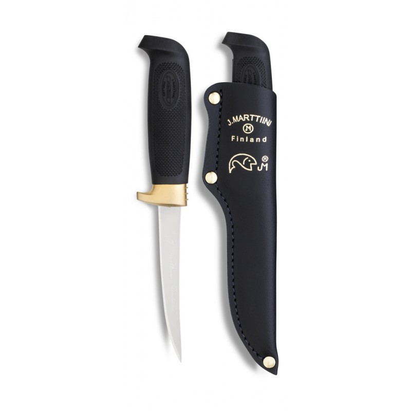 Marttiini Filiavimo peilis Condor Golden Trout filleting knife, leather sheath 