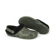 Zābaki Fox Chunk Camo fleece clog Zābaki Fox Chunk Camo fleece clog