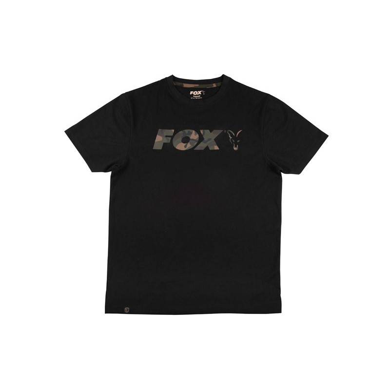 Marškinėliai Fox Black / Camo print T