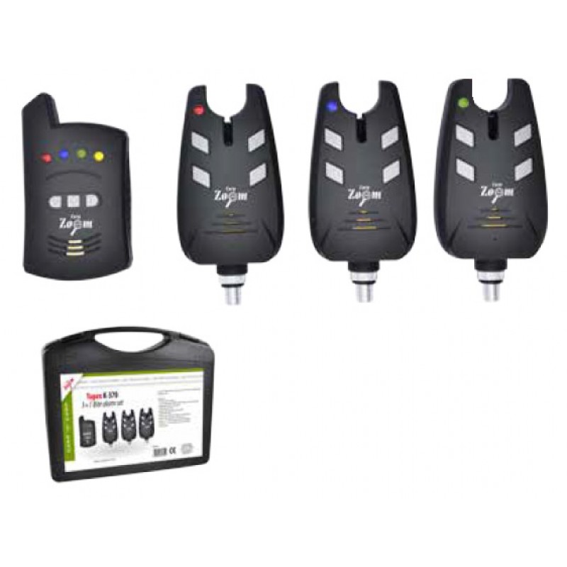 Signalizatori Carp Zoom Topex K-370 Bite Alarm Set