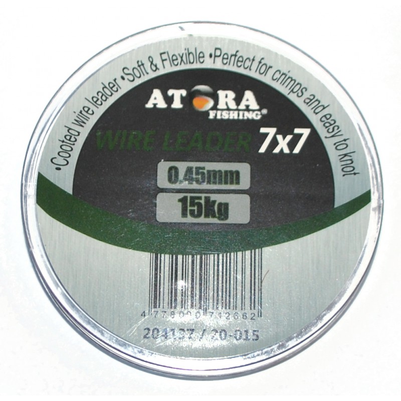 Atora 7x7 Plieninė medžiaga stingerių arba pavadėlių gamybai 10m