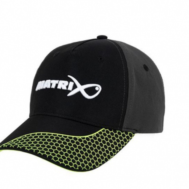 Kepurės Matrix Grey / Lime baseball hat