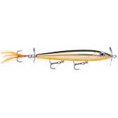 XRPR11BCHO Rapala X-rap Prop XRPR11 (BCHO) Black Chrome Orange