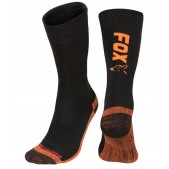 Kojinės Fox Black / Orange Thermolite long sock 