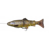 57393 Gumijas Zivis Savage Gear 4D Line Thru Trout 03-dark brown trout