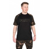 Marškinėliai Fox Black / Camo Outline T 