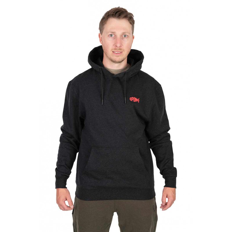 Bliuzonas Spomb Black Marl Hoodie Pullover  