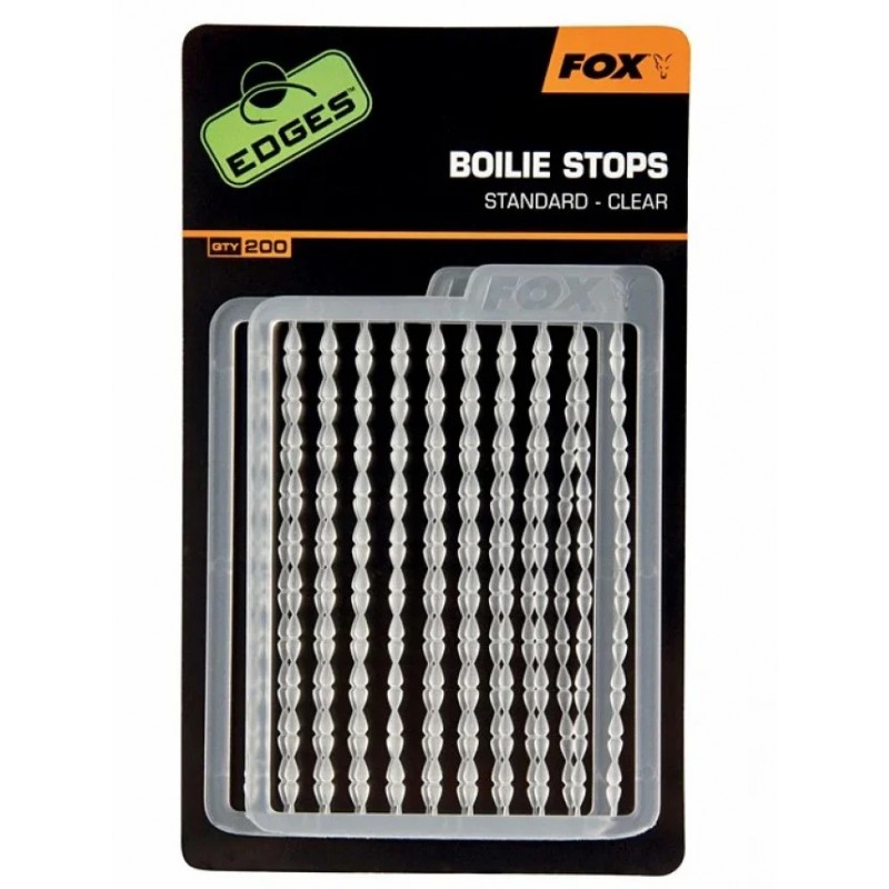Stoperiai Fox Edges Boilie Stops Micro Clear Stoperiai Fox Edges Boilie Stops Micro Clear