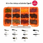 Kingfisher All-In-one guminukų rinkinys XULS / Nano Type-R 300vnt