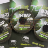 KNT02 Korda Soft N-Trap pārklāts aukla Green 20