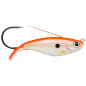 Rapala Weedless Shad WSD08 (FRP) Fluorescent Red Pearl