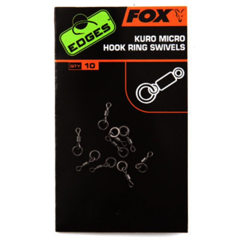 Fox Edges Kuro Micro Hook Ring Swivel