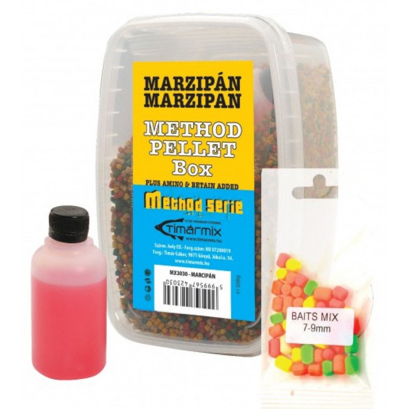Timar Mix Method peletės + aroma + boiliukai 500gr