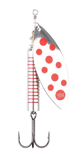 Silver/Red