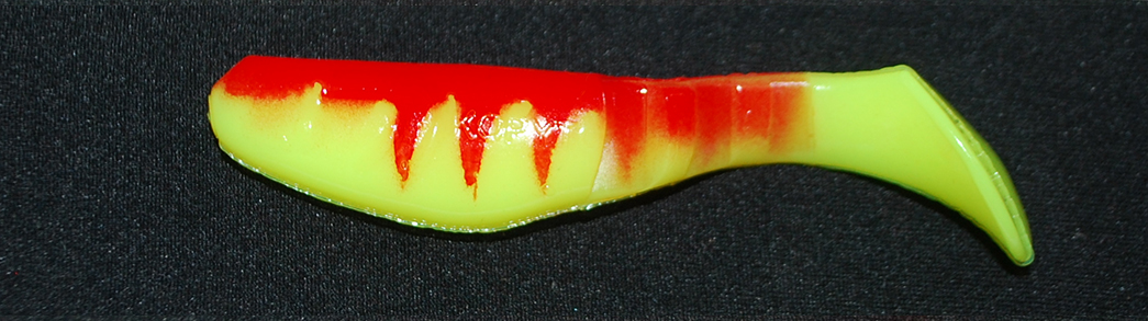 Fluo su raudoniais dryžiais